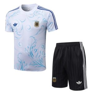 Argentina 2026-2027 Jersey and Shorts Set - White Pattern