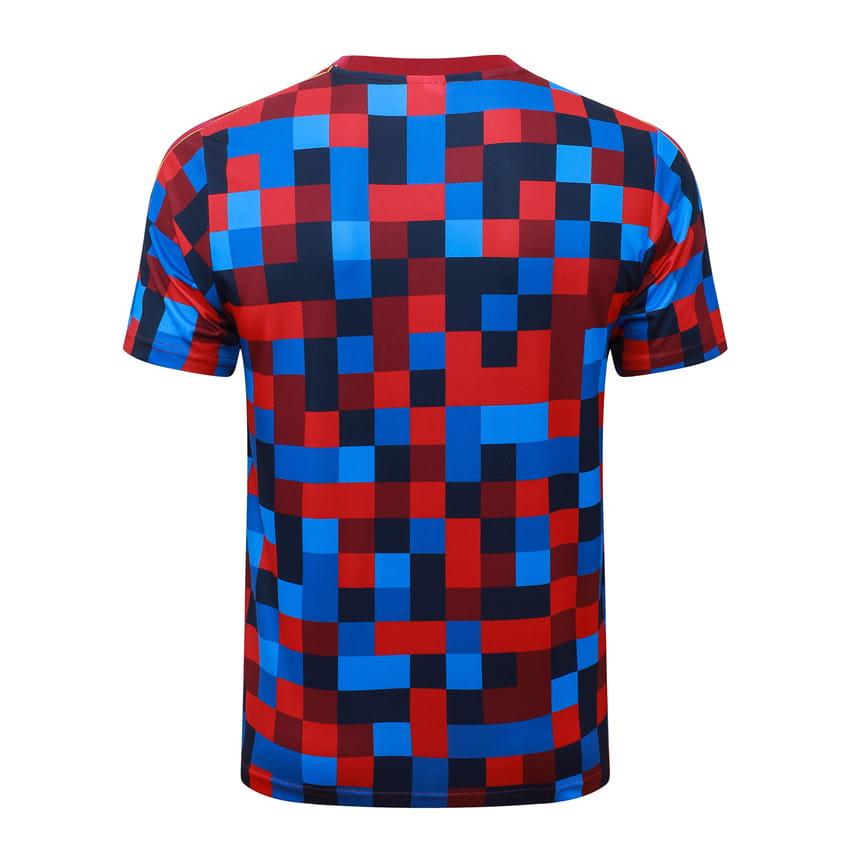 Ensemble Maillot Short Barca 2026 2027 Bleu Rouge