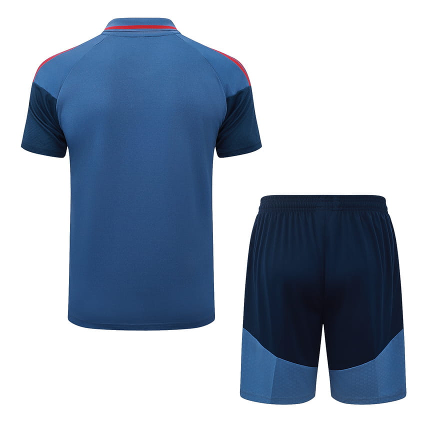 Ensemble Maillot Short Bayern Munich 2026 2027 Bleu Clair