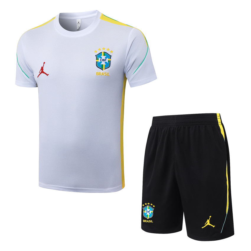 Brazil 2026-2027 Jersey and Shorts Set - White