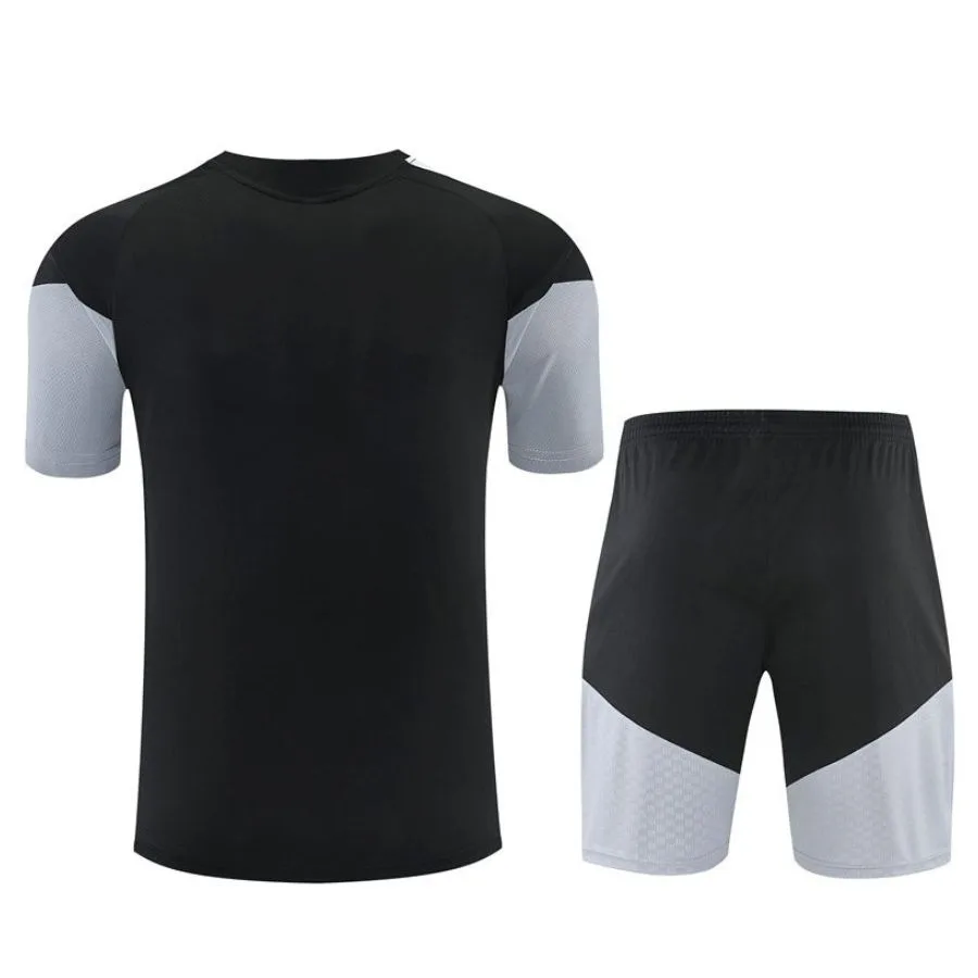 Ensemble Maillot Short Espagne 2 Etoiles 2026 2027 Noir (2)
