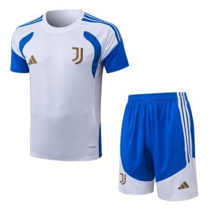 Completo maglia e pantaloncini Juventus 2026/2027 - Bianco e Blu