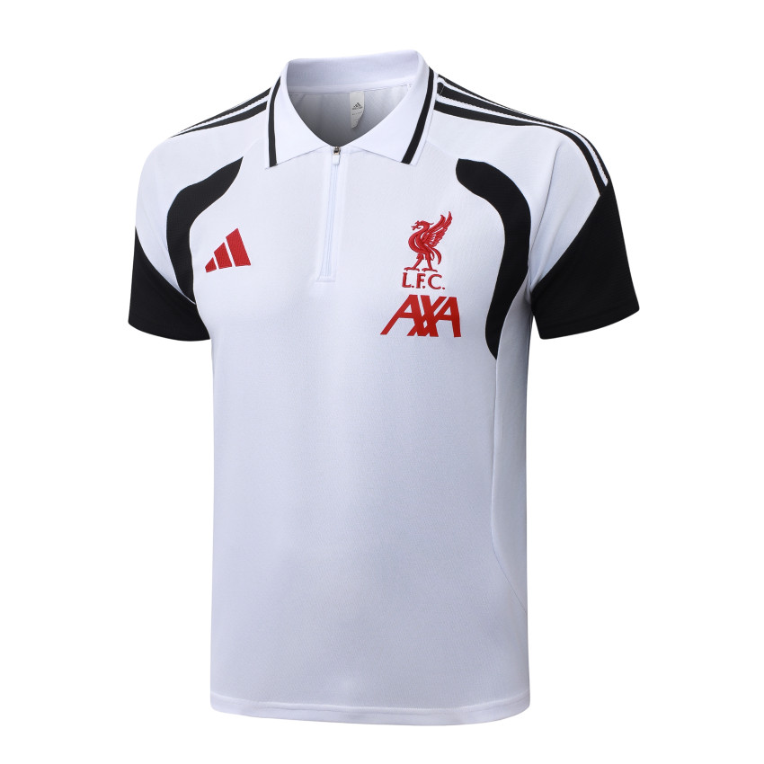 Ensemble Maillot Short Liverpool 2026 2027 Blanc Noir