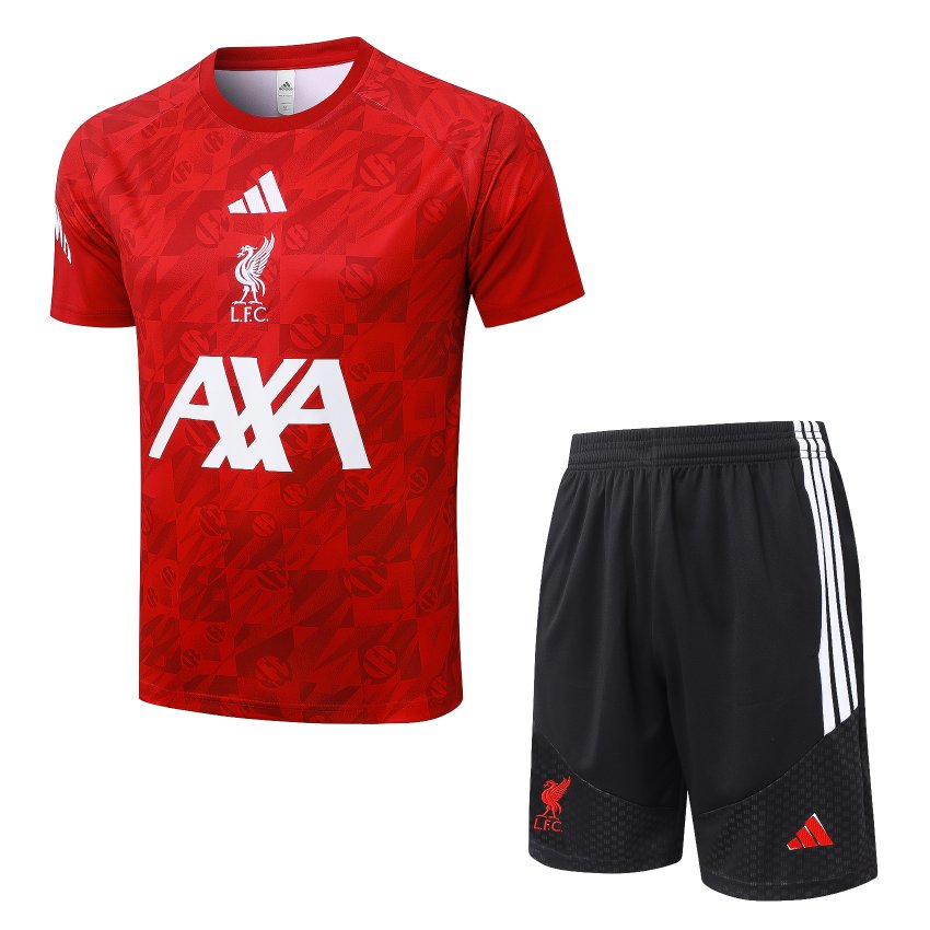 Ensemble Maillot Short Liverpool 2026 2027 Rouge Nuit