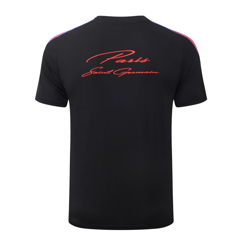 Ensemble Maillot Short PSG 2026 2027 Noir Rouge