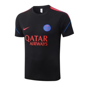 Ensemble Maillot Short PSG 2026 2027 Noir Rouge