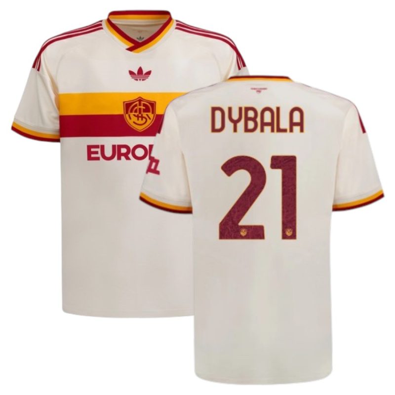 Maillot AS Roma Exterieur 2026 2027 Dybala (1)