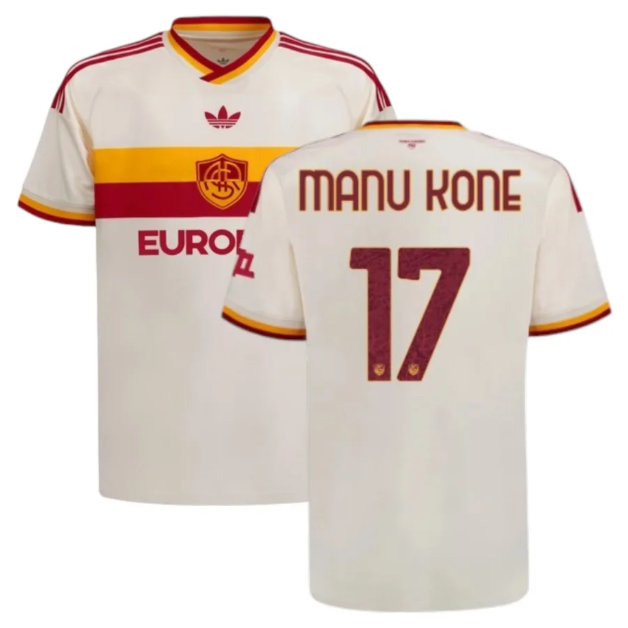 AS Rom Auswärtstrikot 2026/2027 Manu Kone (1)