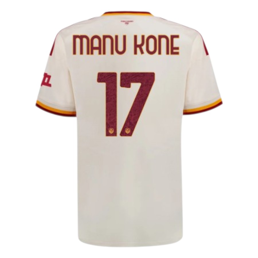 Maillot AS Roma Exterieur 2026 2027 Manu Kone (2)