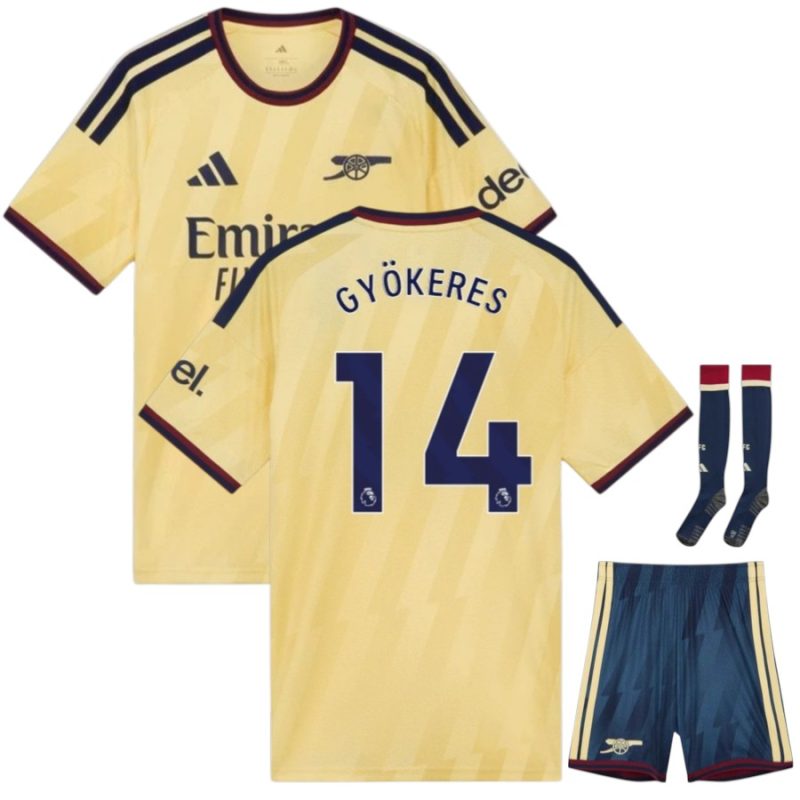 Maillot Arsenal Kit Enfant Third 2026 2027 Gyokeres