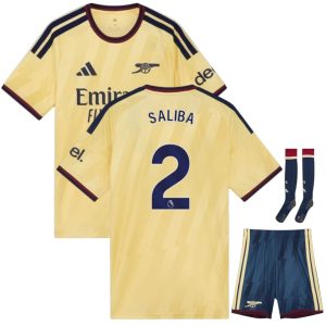 Maillot Arsenal Kit Enfant Third 2026 2027 Saliba