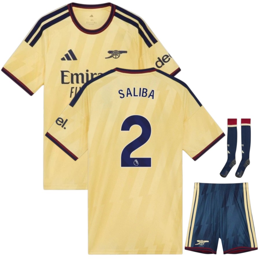Maillot Arsenal Kit Enfant Third 2026 2027 Saliba