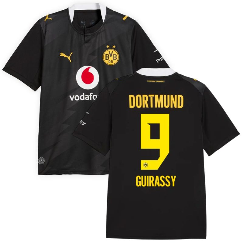 Maillot BVB Dortmund Exterieur 2026 2027 Guirassy