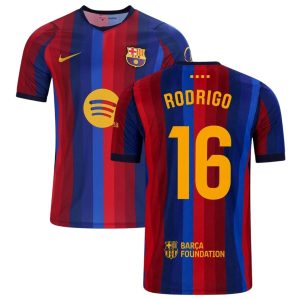 Maillot Barca Domicile 2026 2027 Rodri (1)