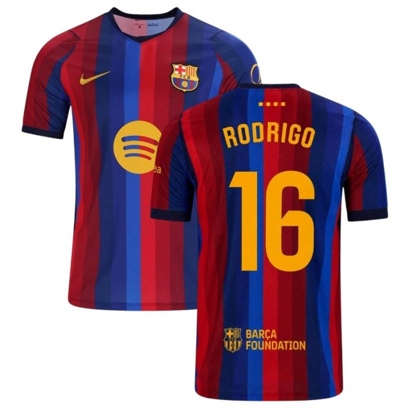 Maillot Barca Domicile 2026 2027 Rodri (1)