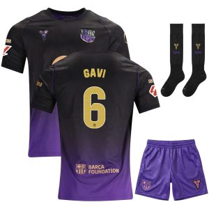 Maillot Barca Kit Enfant Exterieur 2026 2027 Gavi