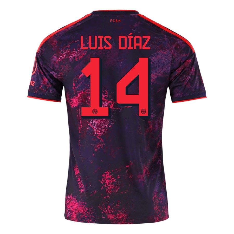 Maillot Bayern Munich Third 2026 2027 Luis Diaz (2)