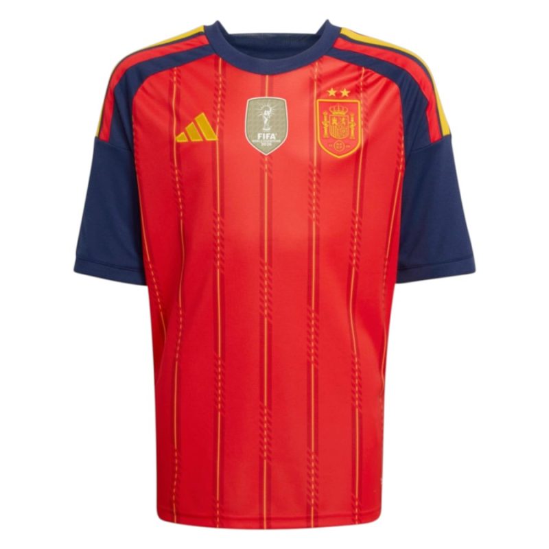 Maillot Enfant Espagne Domicile 2 Etoiles Champions 2026 (1)