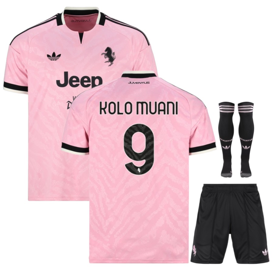 Maillot Juventus Kit Enfant Exterieur 2026 2027 Kolo Muani