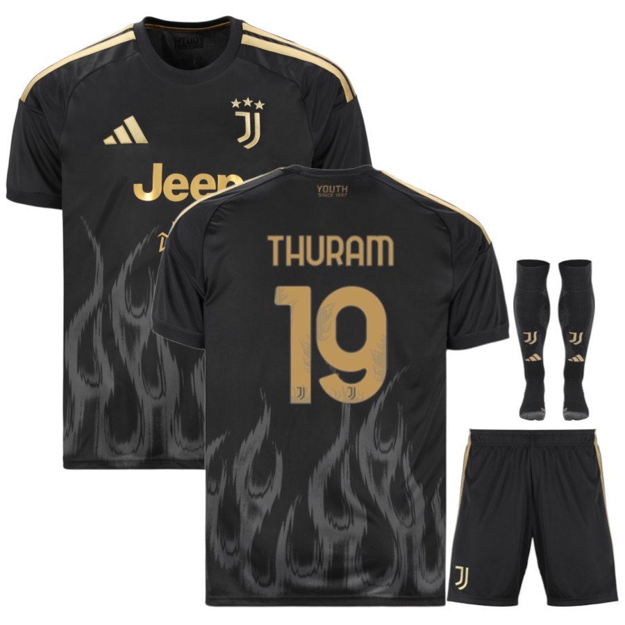 Maillot Juventus Kit Enfant Third 2026 2027 Thuram