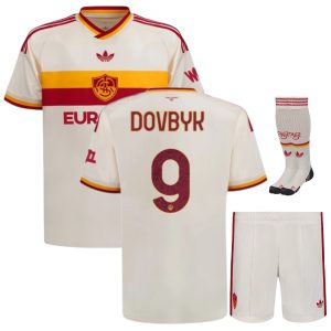 Maillot Kit Enfant AS Roma Exterieur 2026 2027 Dovbyk