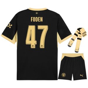 Maillot Kit Enfant Manchester City Exterieur 2026 2027 Foden