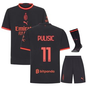 Maillot Kit Enfant Milan AC Third 2026 2027 Pulisic