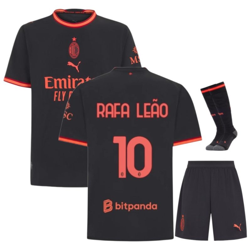 Maillot Kit Enfant Milan AC Third 2026 2027 Rafael Leao