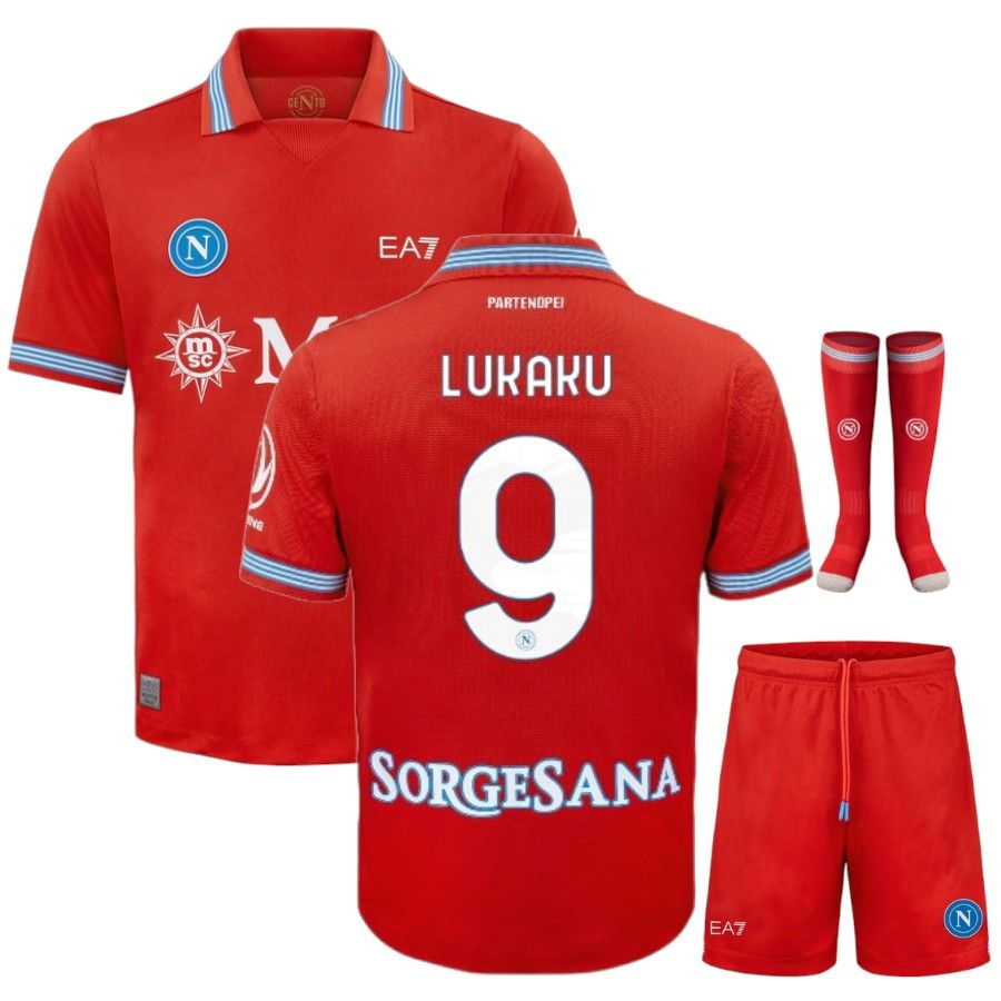 Maillot Kit Enfant Naples Third 2026 2027 Lukaku