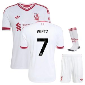 Maillot Liverpool Kit Enfant Exterieur 2026 2027 Wirtz