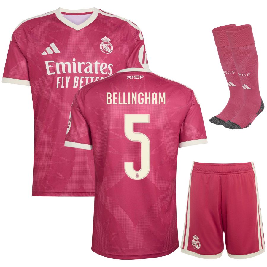 Maillot Real Madrid Kit Enfant Third 2026 2027 Bellingham