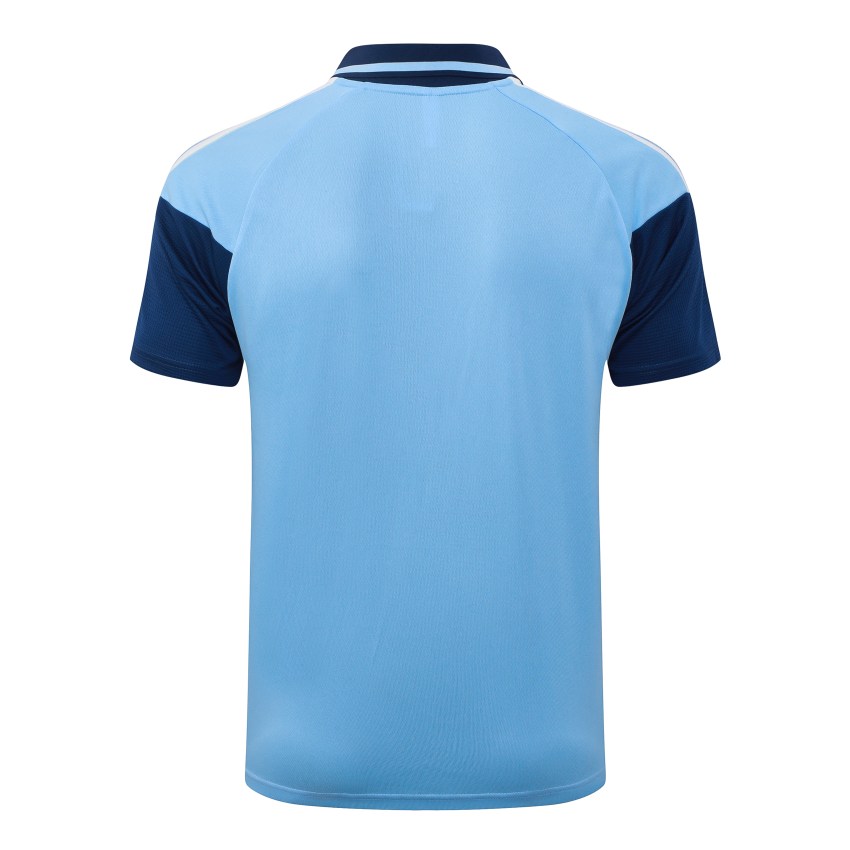 Survetement Ajax Polo 2026 2027 Bleu Ciel