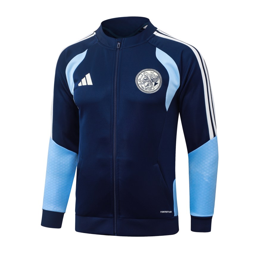 Survetement Ajax Veste 2026 2027 Bleu Sombre