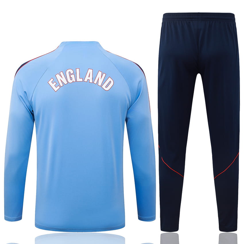 Survetement Angleterre Training 2026 2027 Bleu Ciel