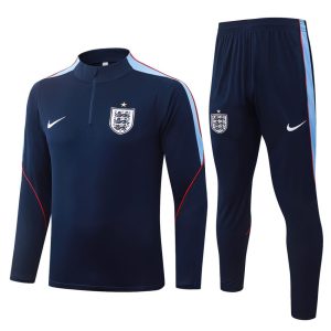 Survetement Angleterre Training 2026 2027 Bleu Sombre