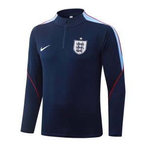 Survetement Angleterre Training 2026 2027 Bleu Sombre