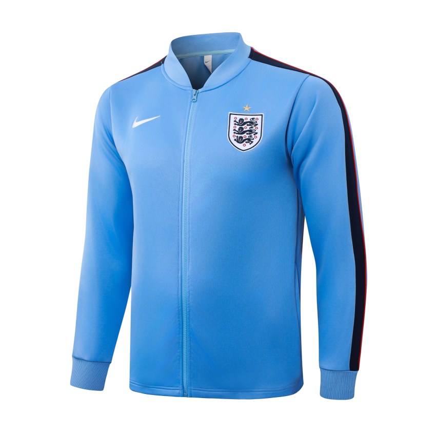Survetement Angleterre Veste 2026 2027 Bleu Ciel