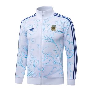 Argentina Tracksuit Jacket 2026 2027 White Pattern