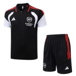 Survetement Arsenal Polo 2026 2027 Noir Rouge