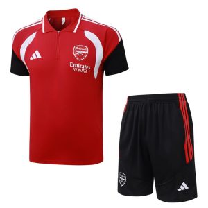 Survetement Arsenal Polo 2026 2027 Rouge Clair