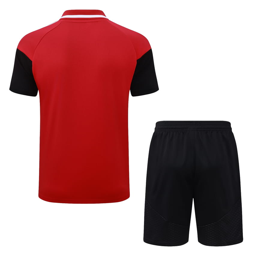 Survetement Arsenal Polo 2026 2027 Rouge Clair