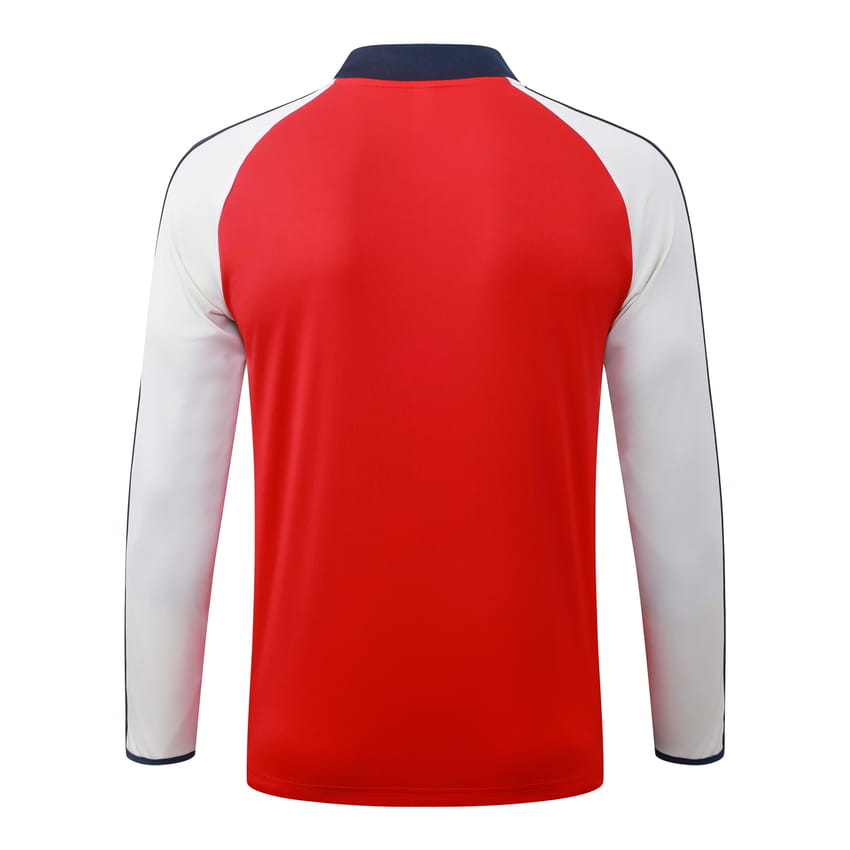 Survetement Arsenal Training 2026 2027 Rouge Blanc