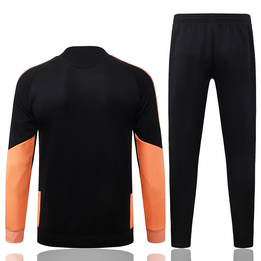 Survetement Arsenal Veste 2026 2027 Noir Orange