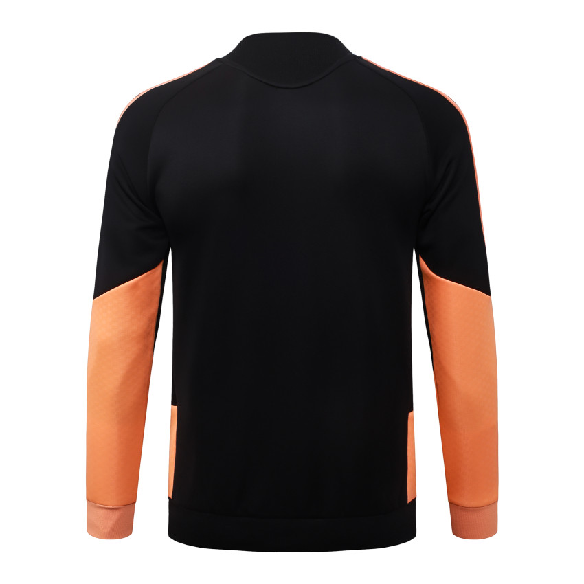 Survetement Arsenal Veste 2026 2027 Noir Orange