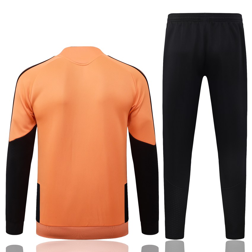 Survetement Arsenal Veste 2026 2027 Orange Noir