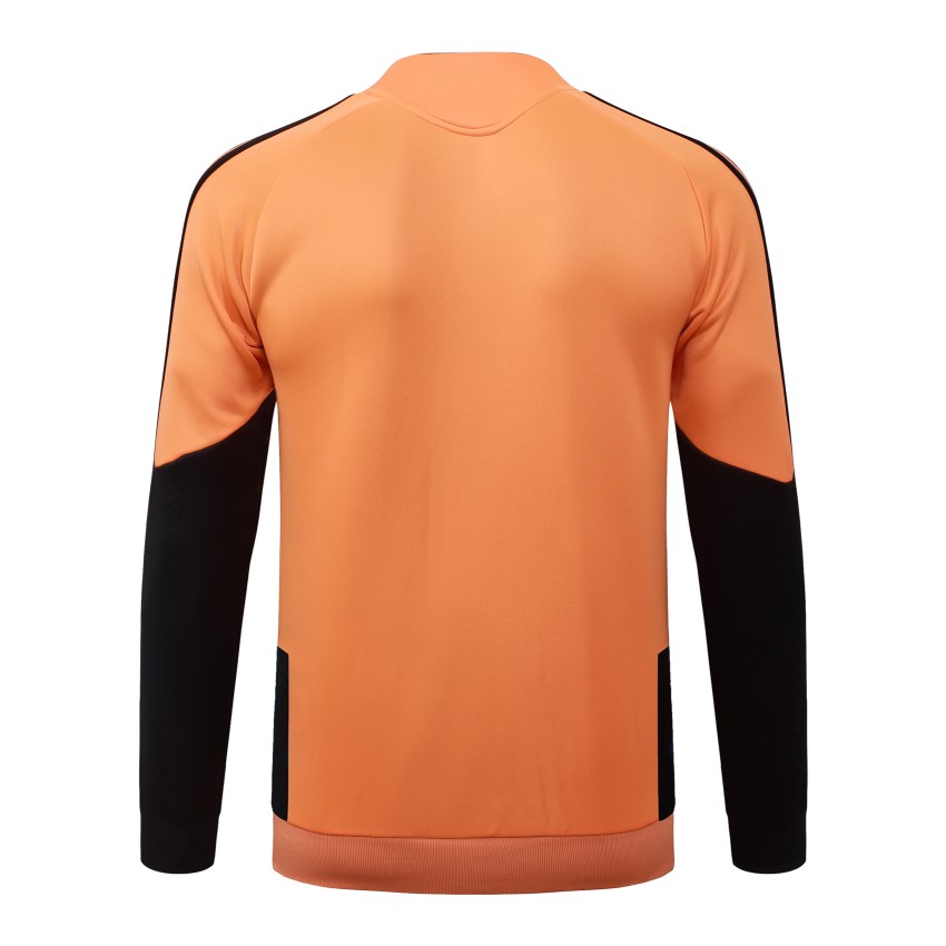 Survetement Arsenal Veste 2026 2027 Orange Noir