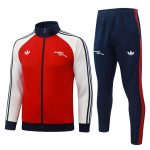 Survetement Arsenal Veste 2026 2027 Rouge Blanc