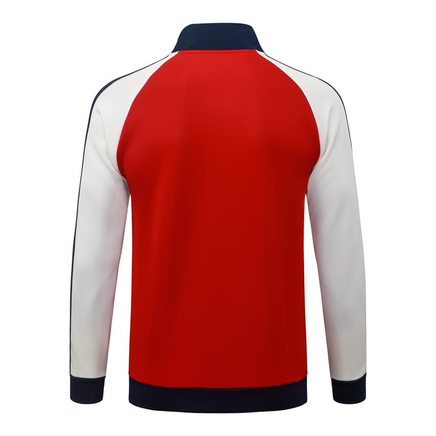 Survetement Arsenal Veste 2026 2027 Rouge Blanc