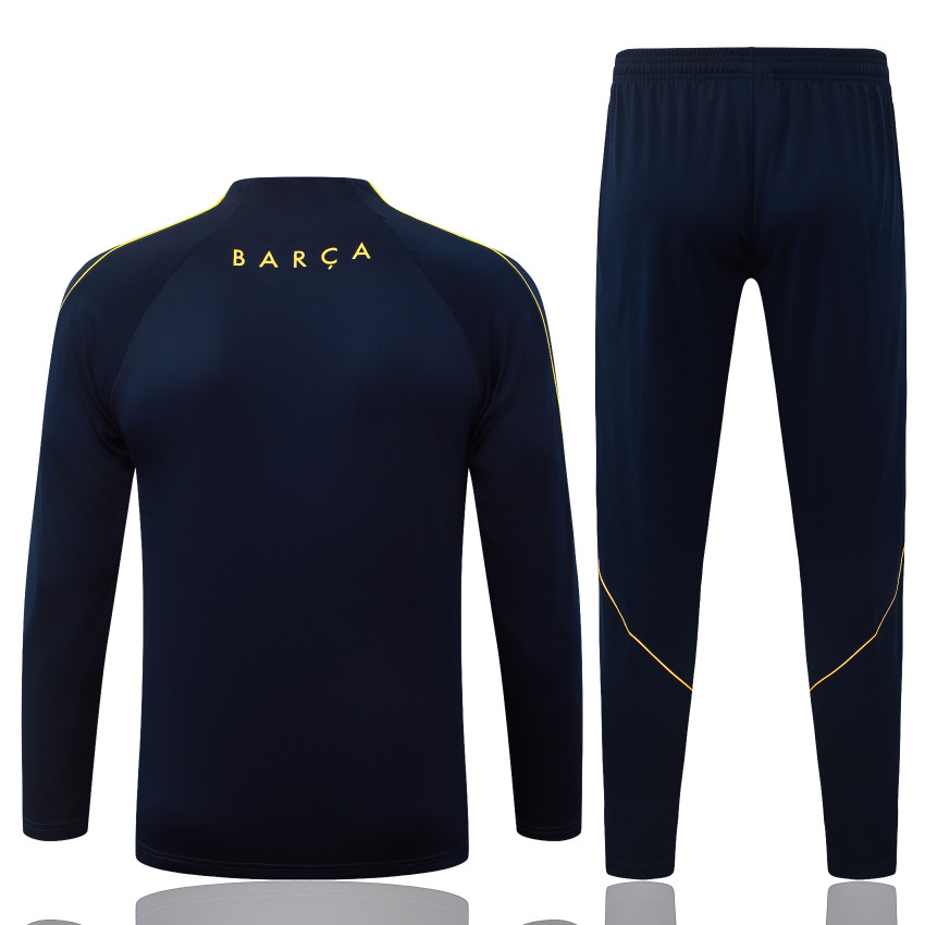 Survetement Barca Training 2026 2027 Bleu Nuit