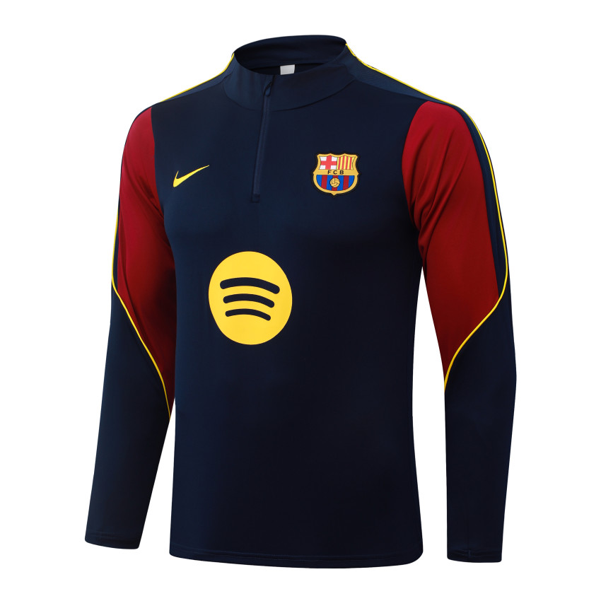 Survetement Barca Training 2026 2027 Bleu Nuit